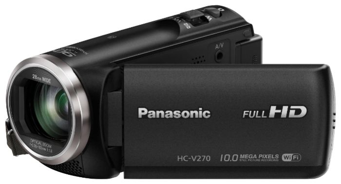 Видеокамера Panasonic HC-V100EE,черный