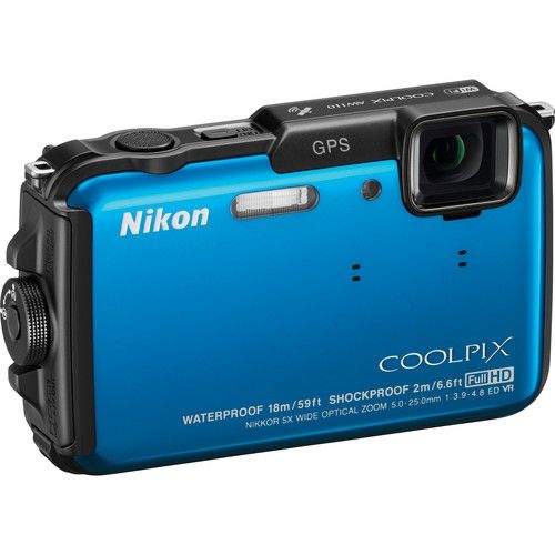 Фотоаппарат NIKON Coolpix AW110 Blue